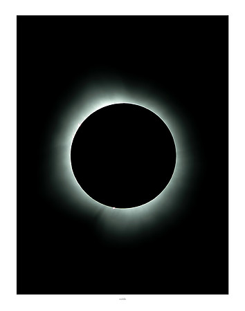 11x14 - Total Solar Eclipse - 4-8-2024 - eafoto - 2