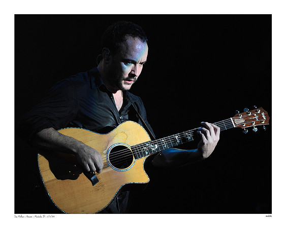 16x20 - Dave Matthews - Bonnaroo - 2010 - eafoto